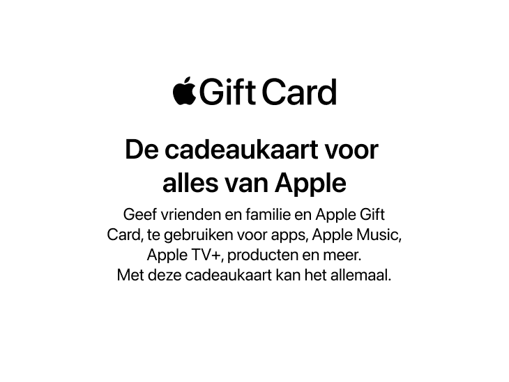 Gift Card NL, €50