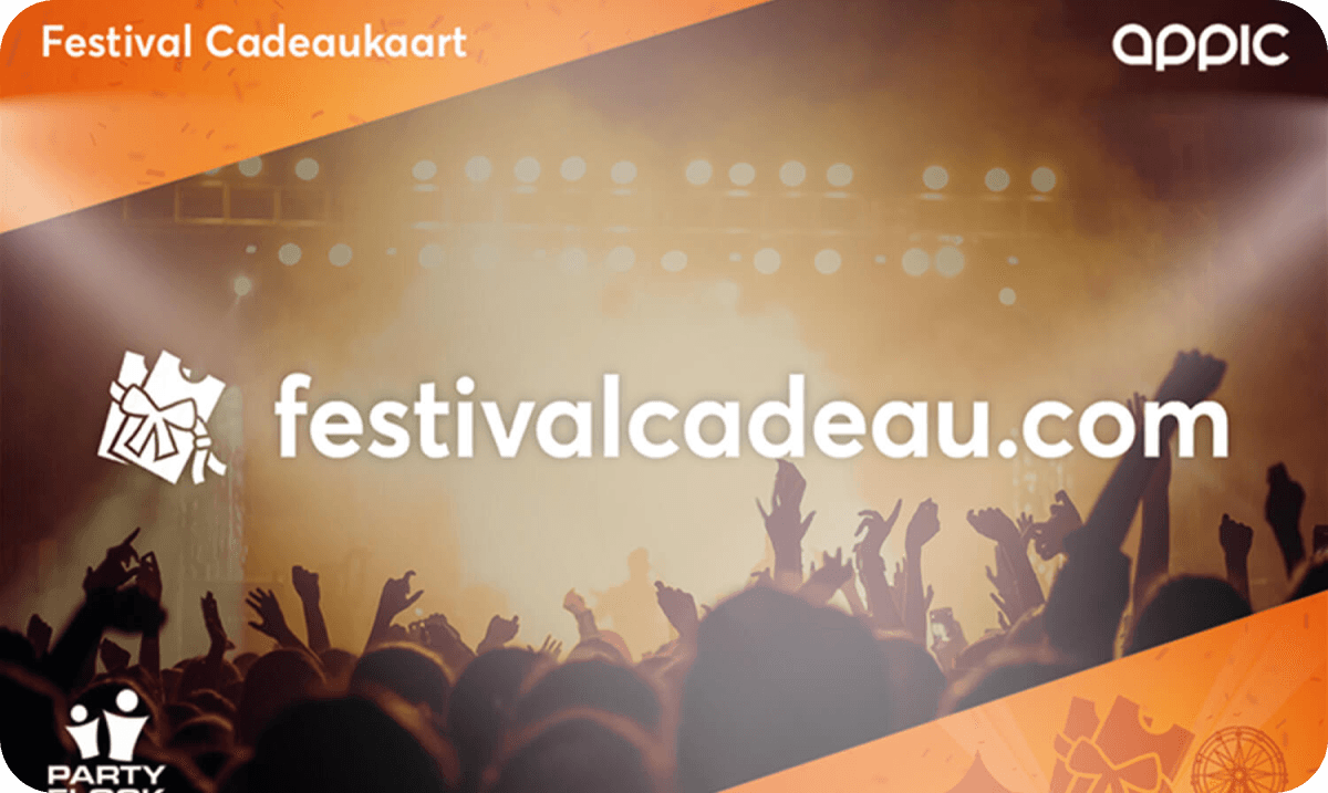 Festivalcadeau cadeaukaart 25€ 25