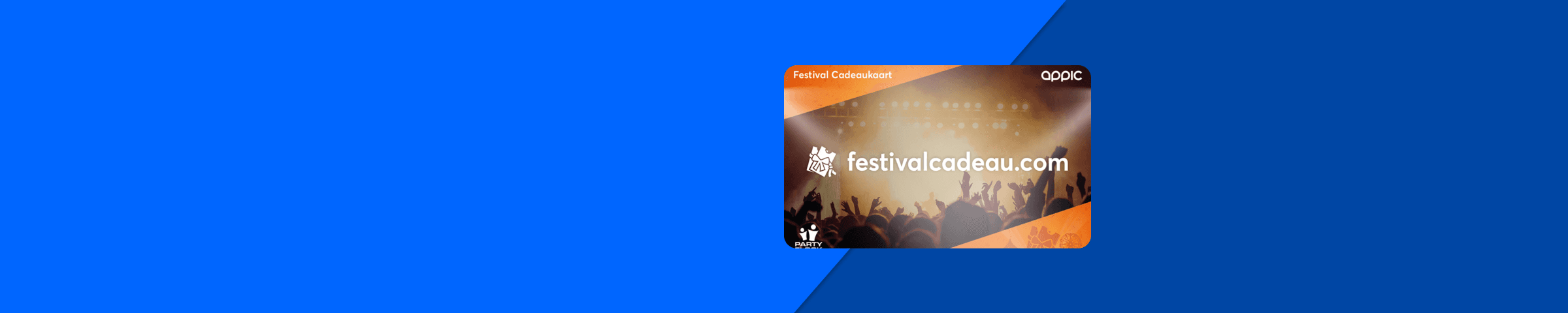 Festivalcadeau cadeaukaart
