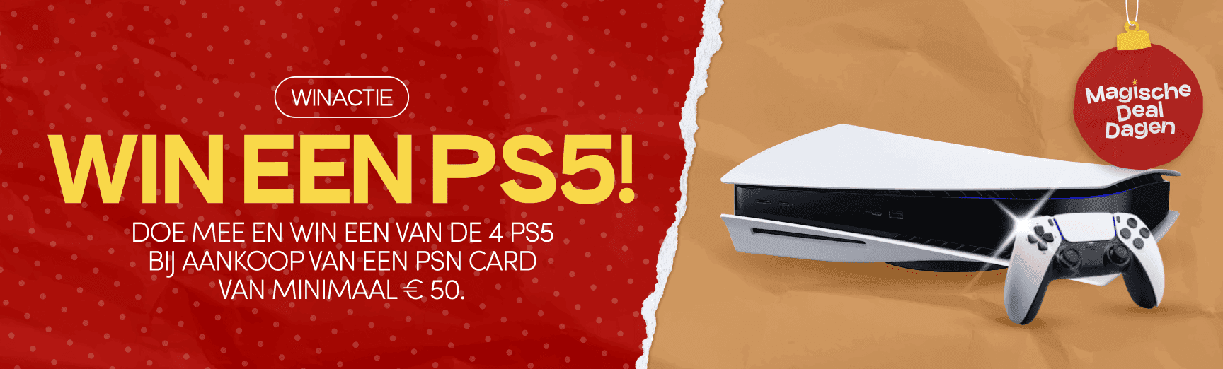PS5 Giveaway Magische Deal Dagen