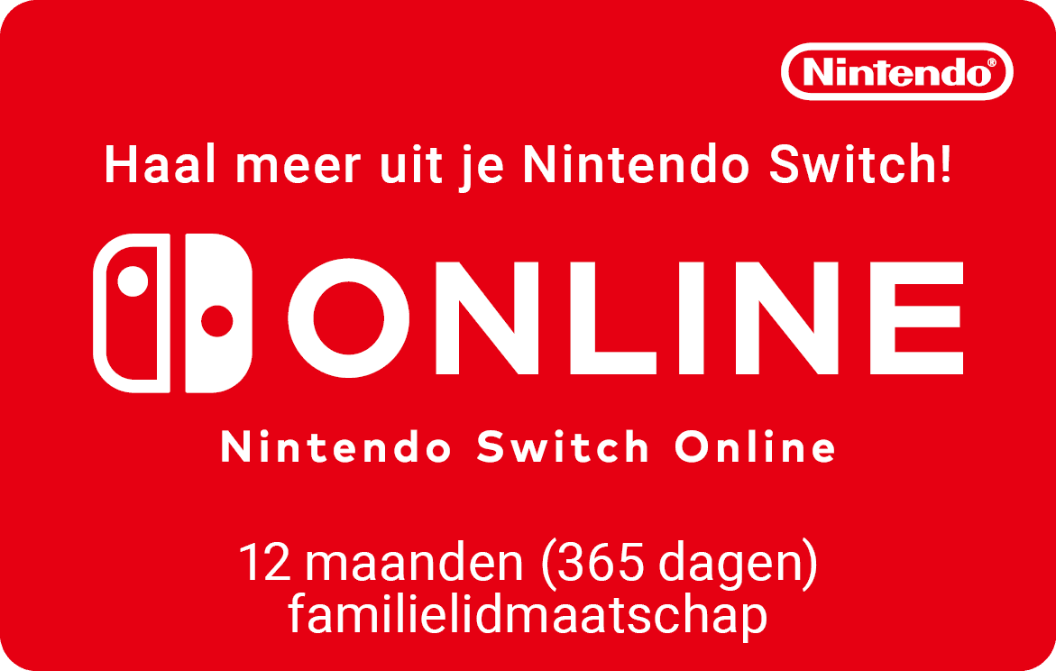 Nintendo Switch Online 12 Months Family 34.99