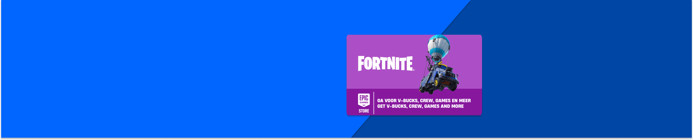 Fortnite cadeaubon Fortnite cadeaubon